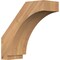Ekena Millwork 5 1/2"W x 14"D x 14"H Imperial Smooth Knee Brace, Western Red Cedar BRC06X14X14IMP00SWR - alternate 1